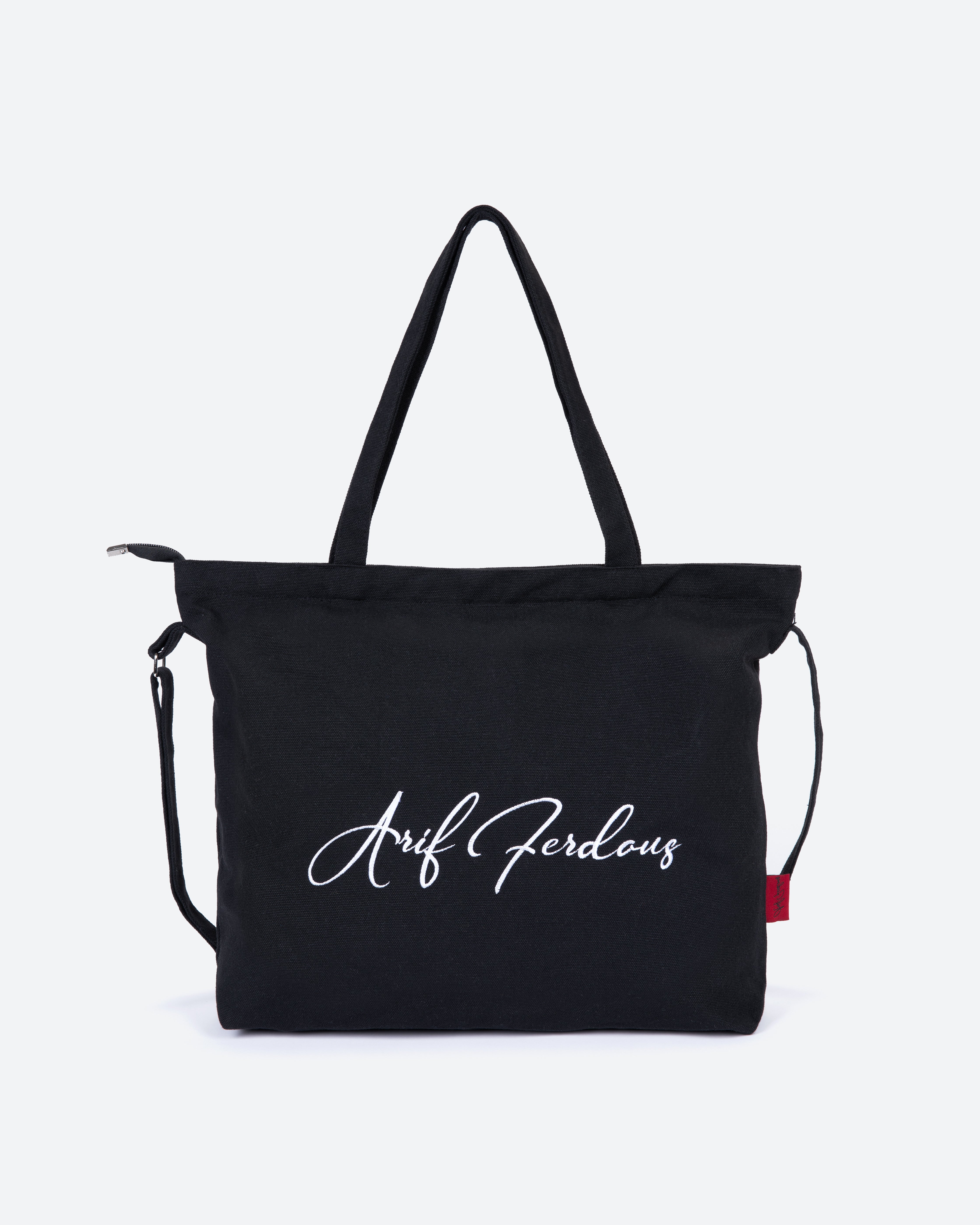 BLACK CANVAS BAG