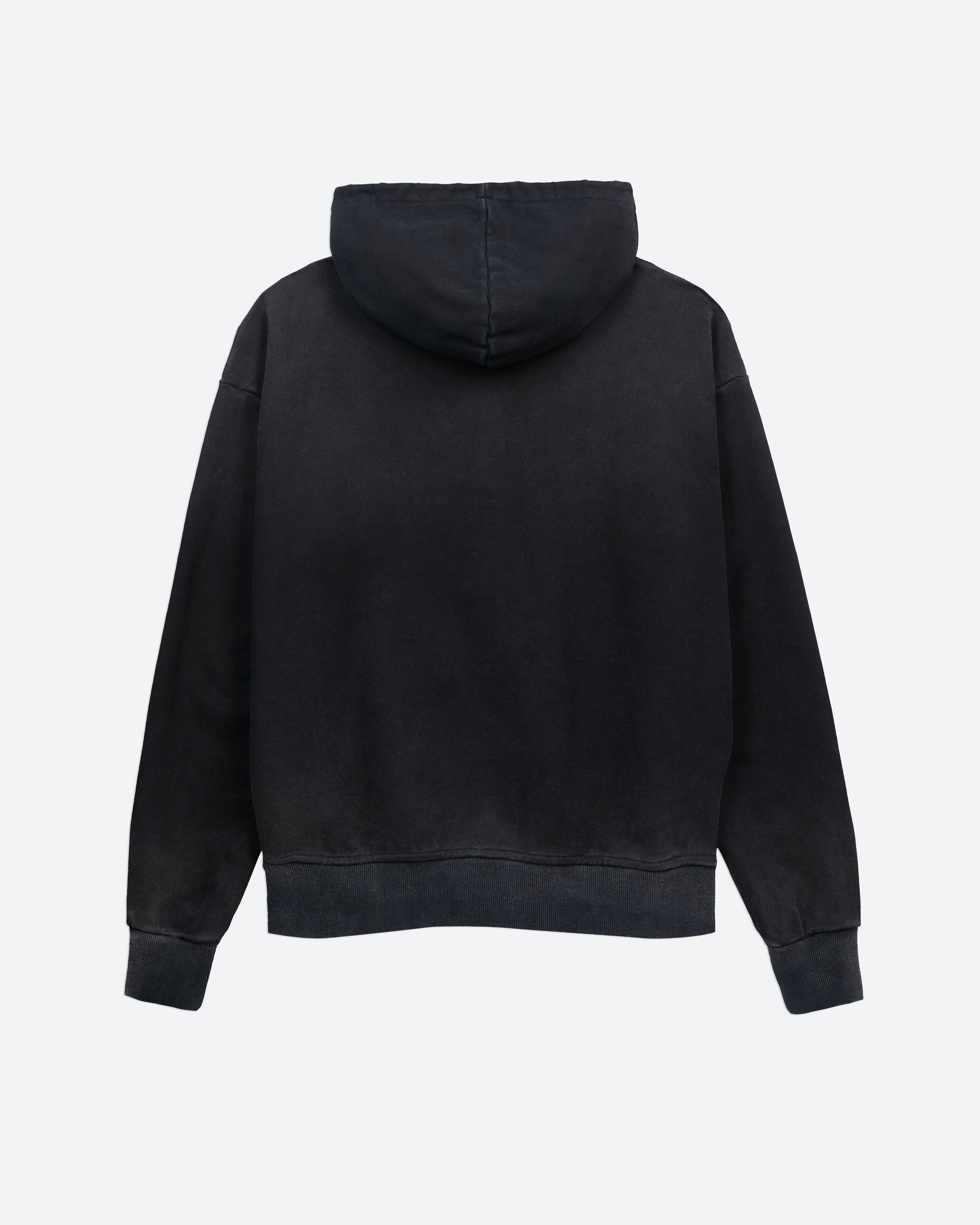 WASHED BLACK HOODIE