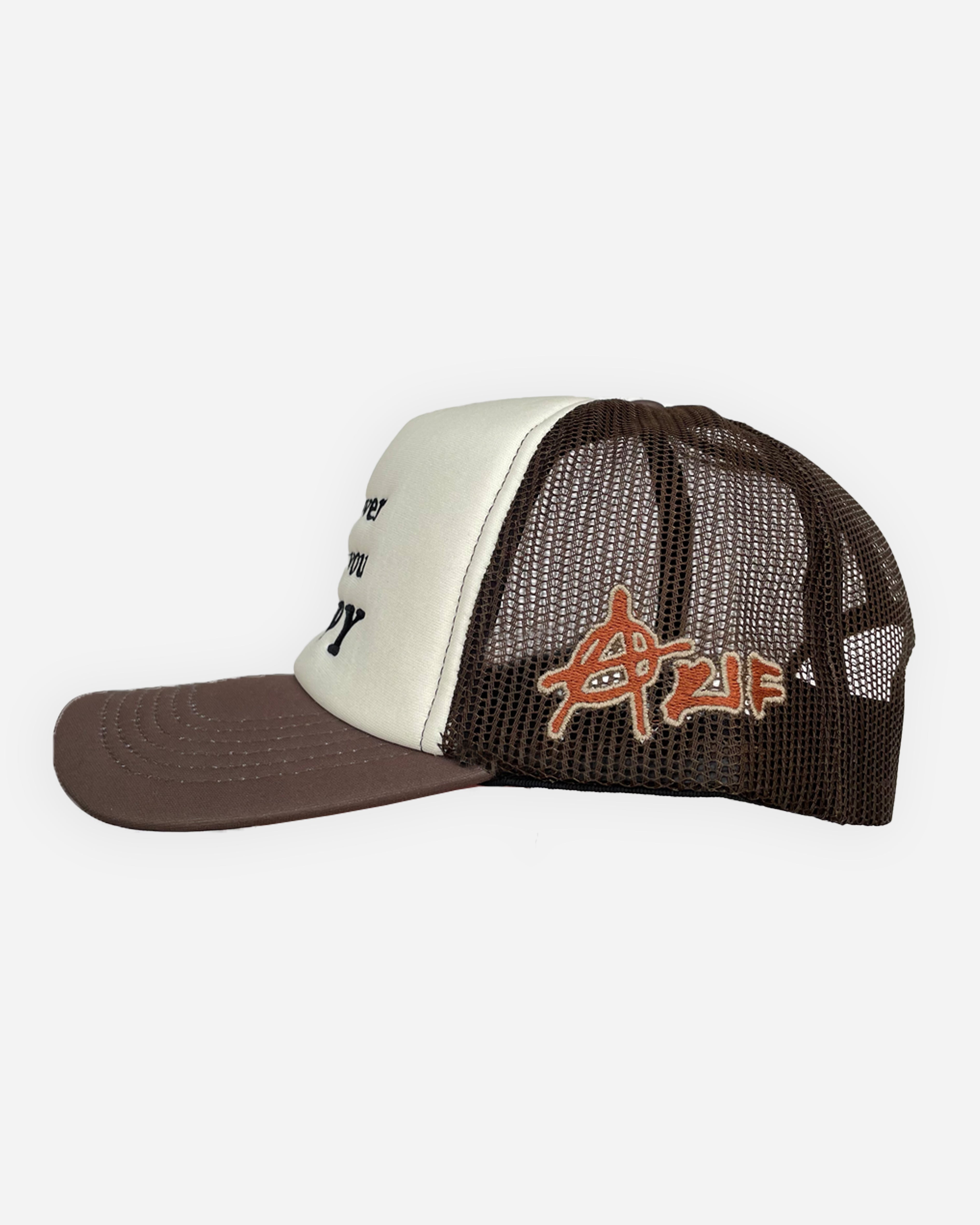 BROWN HAPPY TRUCKER