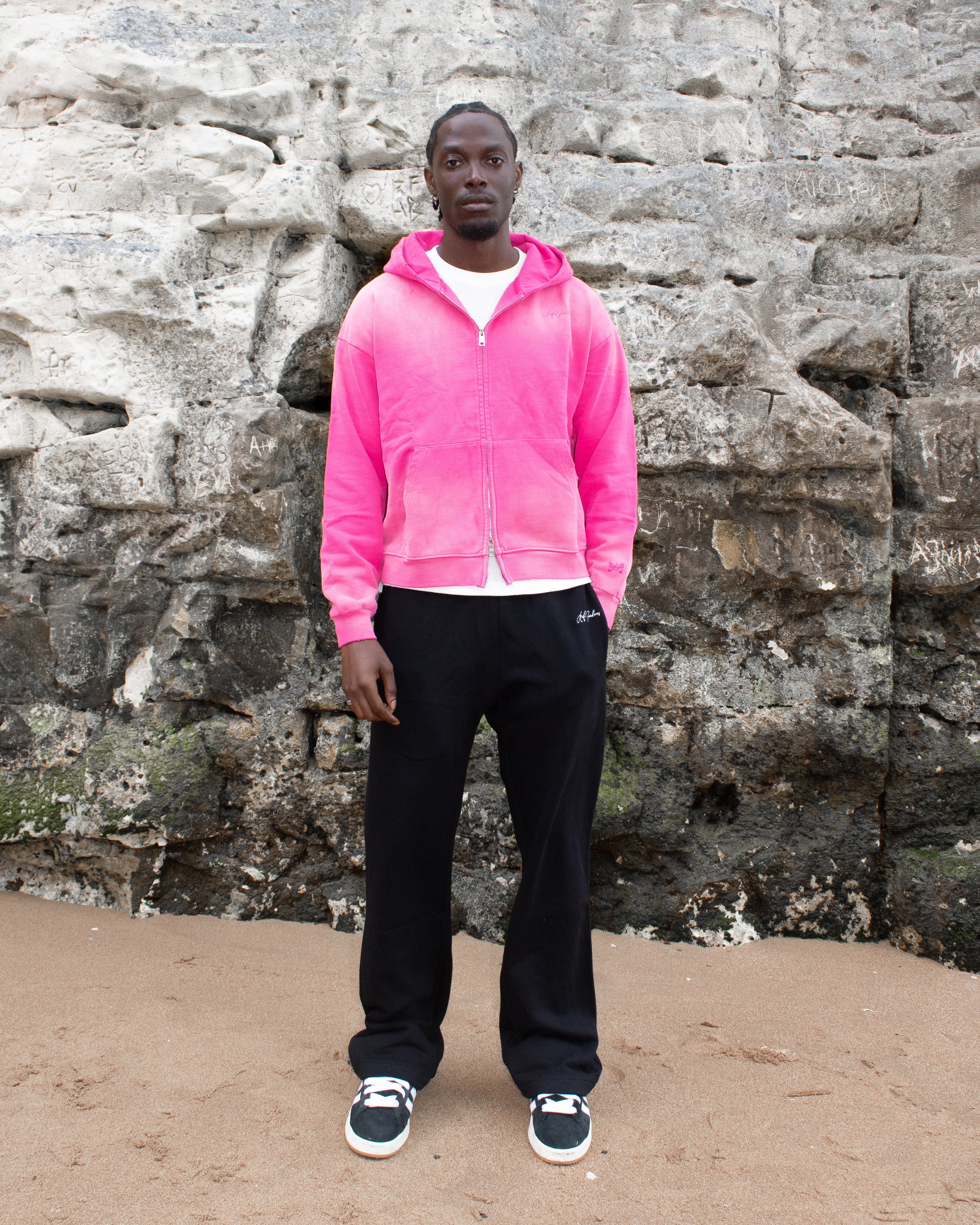 WASHED PINK HOODIE