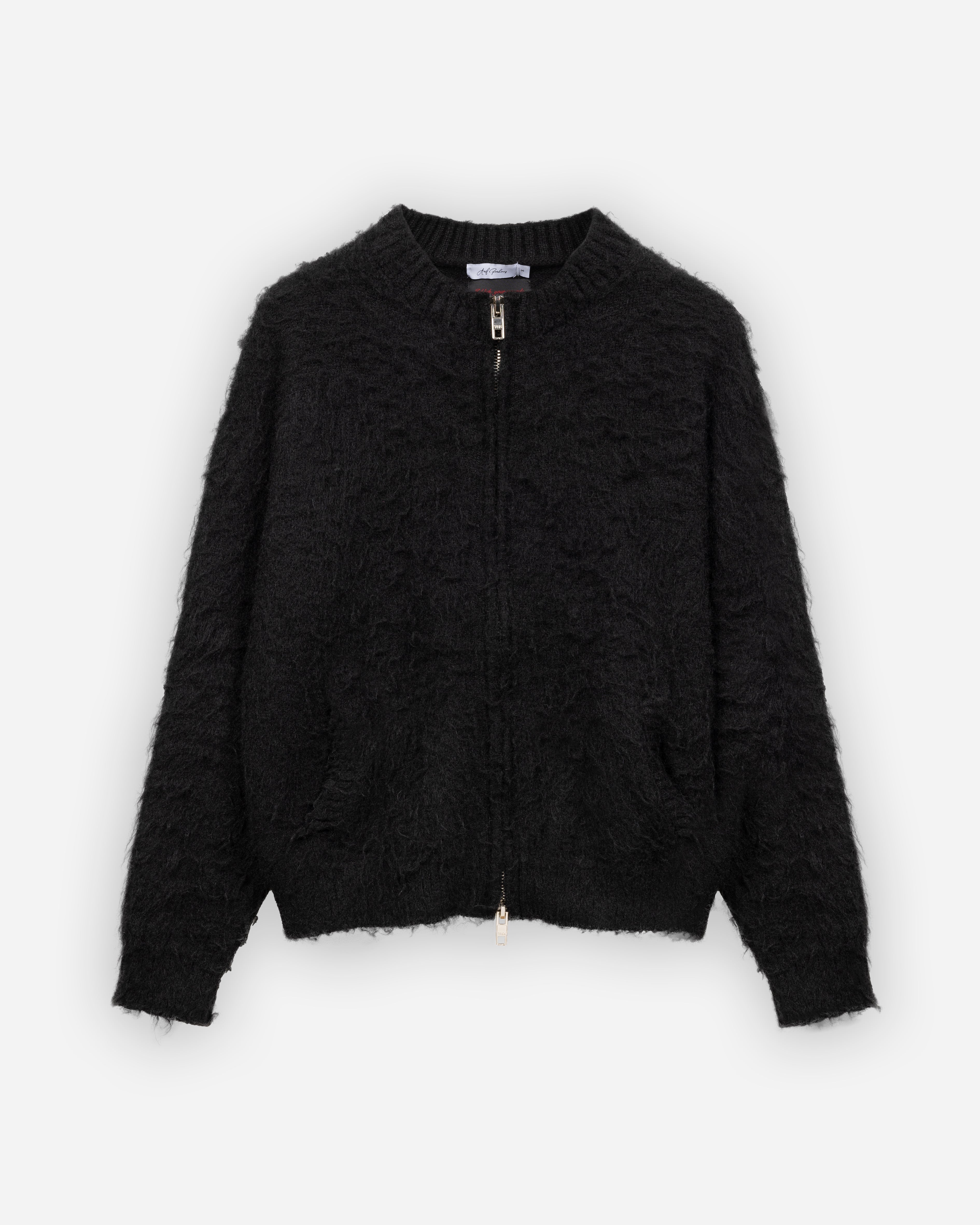 MOHAIR ZIP JACKET